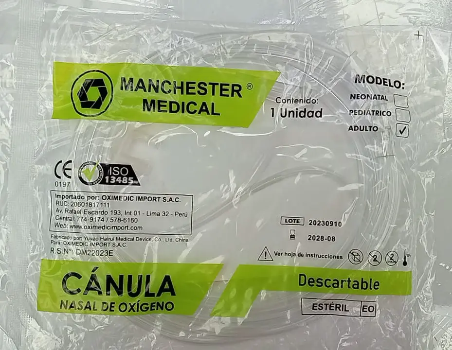CANULA BINASAL ADULTO