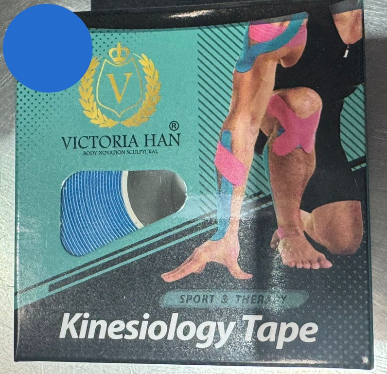 CINTA KINESIOLOGICA 5 M - C/AZUL