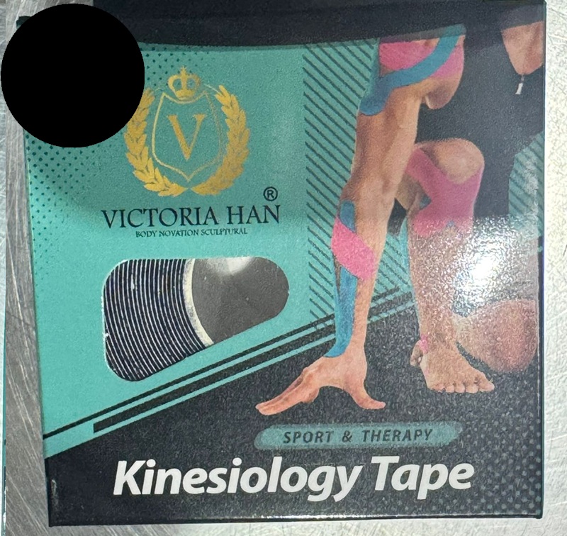 CINTA KINESIOLOGICA 5 M - C/NEGRO