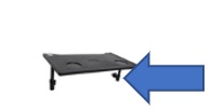 REPUESTO ACCESORIO PARA MESA DE COMER - SILLA DE RUEDAS ESTANDAR- ABS