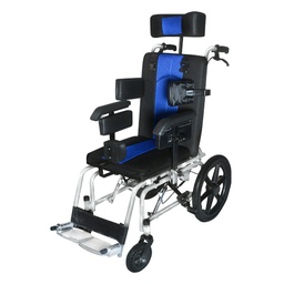SILLA DE RUEDAS NEUROLOGICA - ADULTO-TELA TRANSPIR.-LL.GRUESAS-REPOS.AL-INCL.:MESA