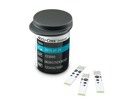 TIRAS REACTIVAS ACCU-CHEK GUIDE X 10 UNID.