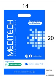 BOLSA / MEDITECH 14"X 20" X 2.2" MED.