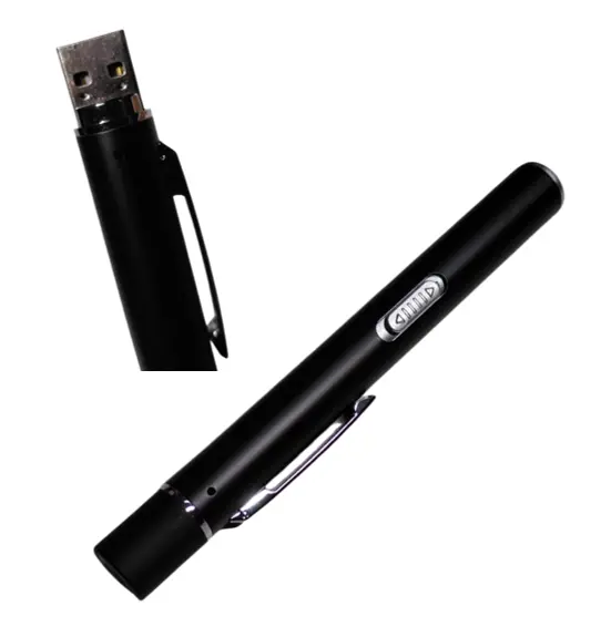 LINTERNA DE EXAMEN LED RECARGABLE USB - NEGRO