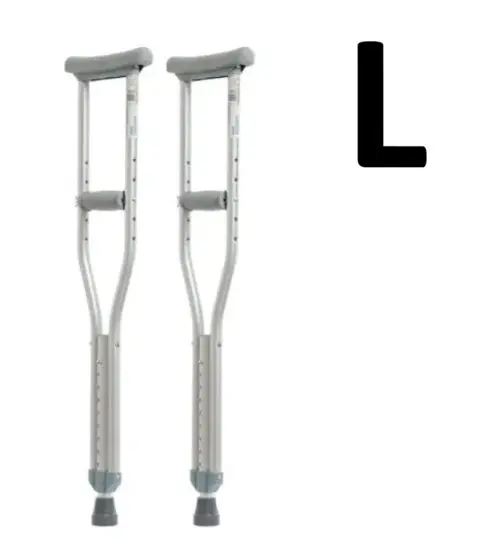 MULETAS EN ACERO INOX TALLA L/PAR INCL.: REGATON RPTO. 