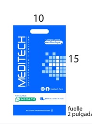 [3000029] BOLSA / MEDITECH 11"X 15" X 2.2" PEQ.