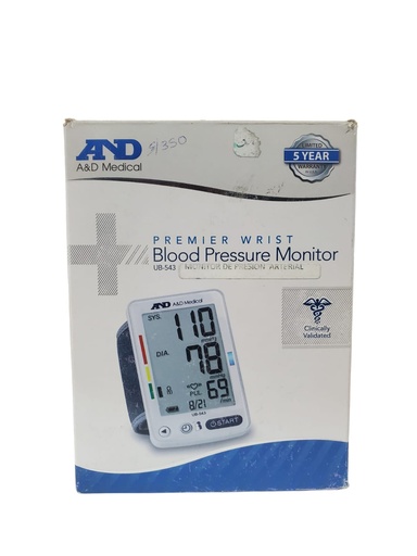 [1001424] MONITOR DE PRESION ARTERIAL DE MUÑECA UB-543