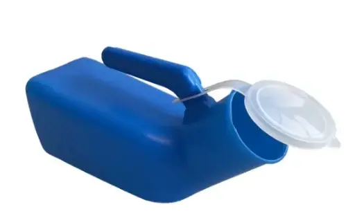 [0450083] PAPAGAYO URINARIO ADULTO MASCULINO/HOMBRE MATERIAL: PLASTICO C/AZUL