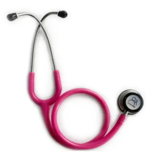 [0250019] ESTETOSCOPIO ADULTO/PEDIATRICO C/FUCSIA MATERIAL: ACERO DE ALTA RESISTENCIA INCL.: REPUESTOS     MOD.KS-2026B