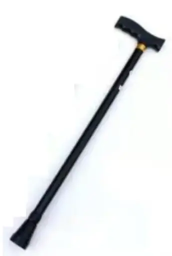 [0530017] BASTON EN ALUMINIO UNA PATA C/NEGRO