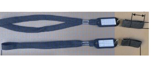 [0530014] AGARRADERA TIPO PULSERA PARA BASTON CON TAG
