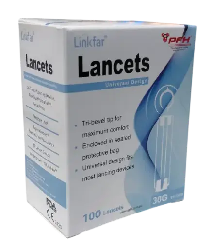 [0360002] LANCETAS ESTERILES 30G CAJA x 100 UNID.